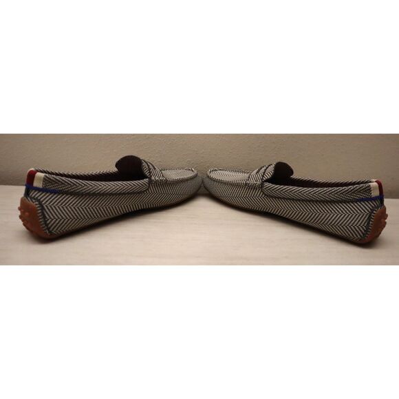 Rothy’s 069-033 Women's Sz 10 Gray/Iron Herringbone "The Driver" Loafers - Picture 10 of 16